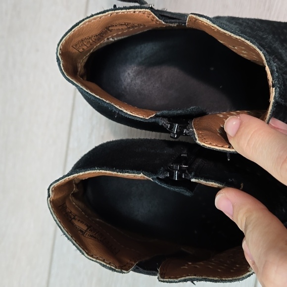 Vionic Women Chryssa Ankle Leather Heels Open Toe shoes sz 8 - Picture 6 of 16